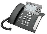 Tiptel 85 Systemtelefon Anthrazit S0