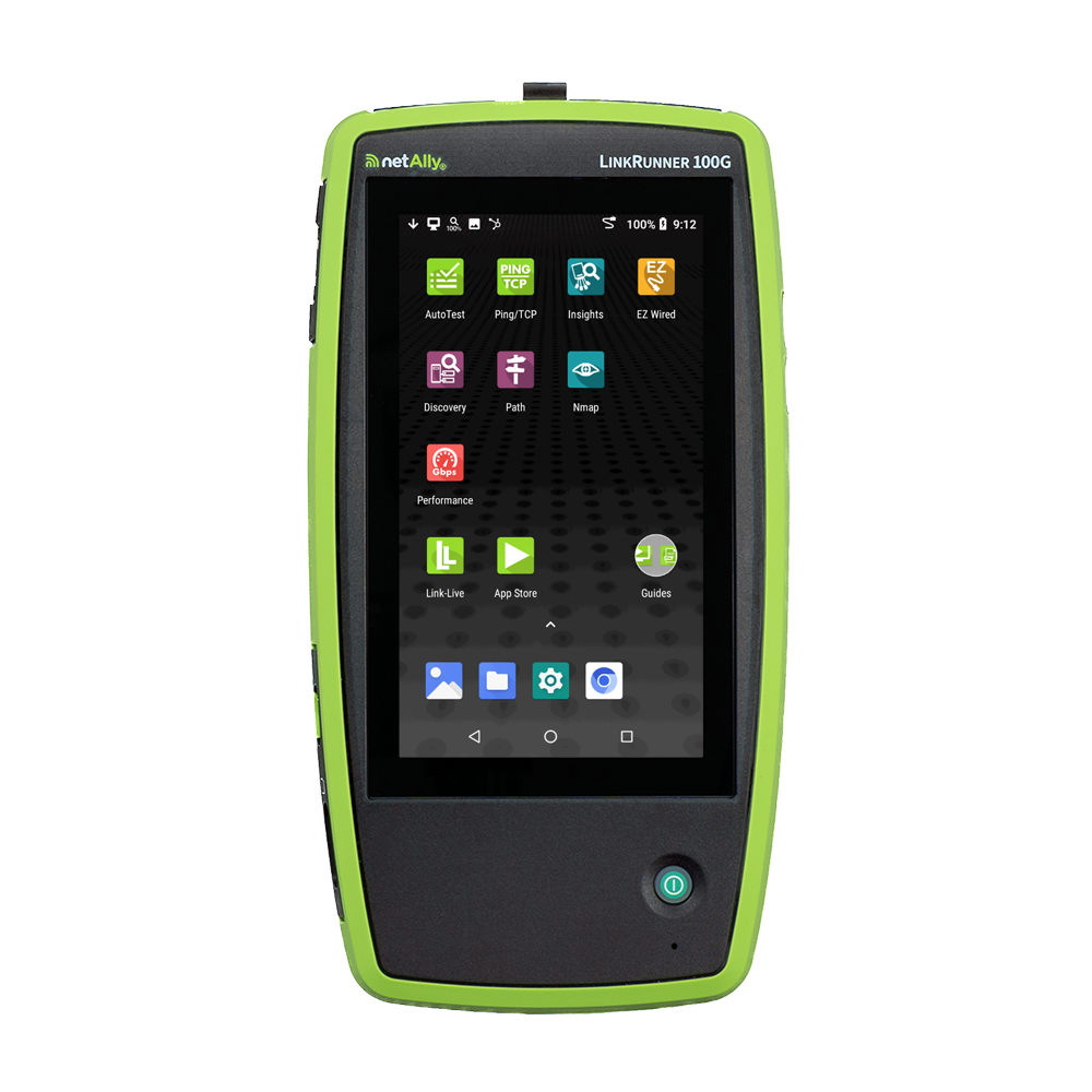 LR100G-100-Z, LINKRUNNER 100G NETWORK TESTER