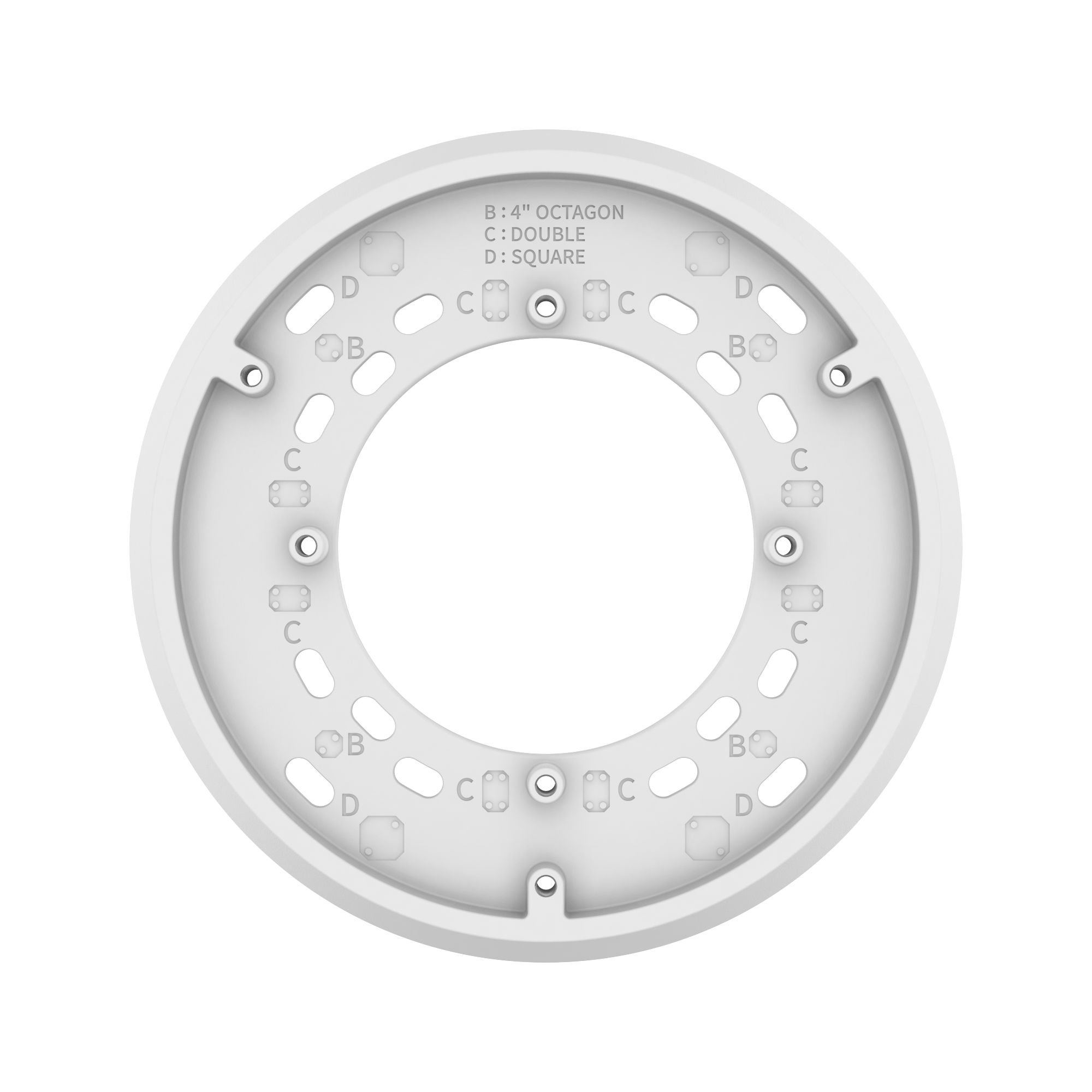 Hanwha Vision Zubehör • Montagezubehör • Adapter Plate • SBD-150GP
