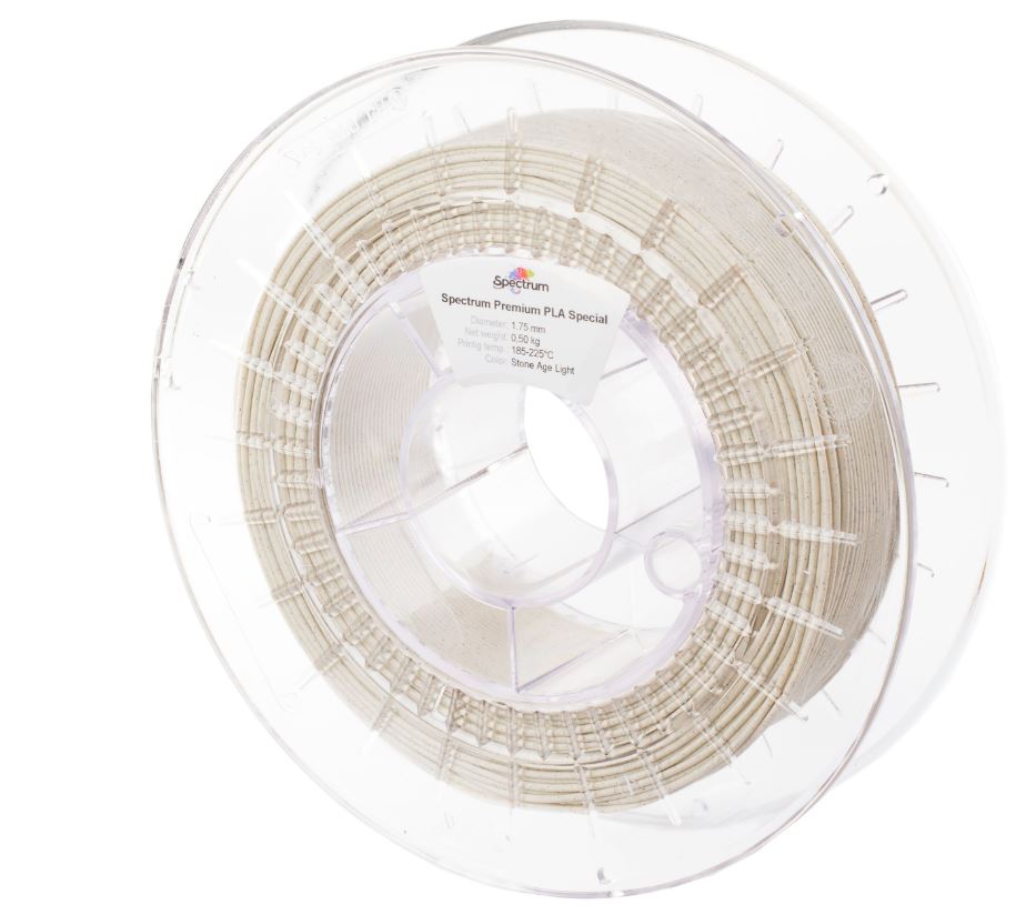 Spectrum 3D Filament / PLA Stone Age / 1,75mm / Light / Beige / 0,5kg