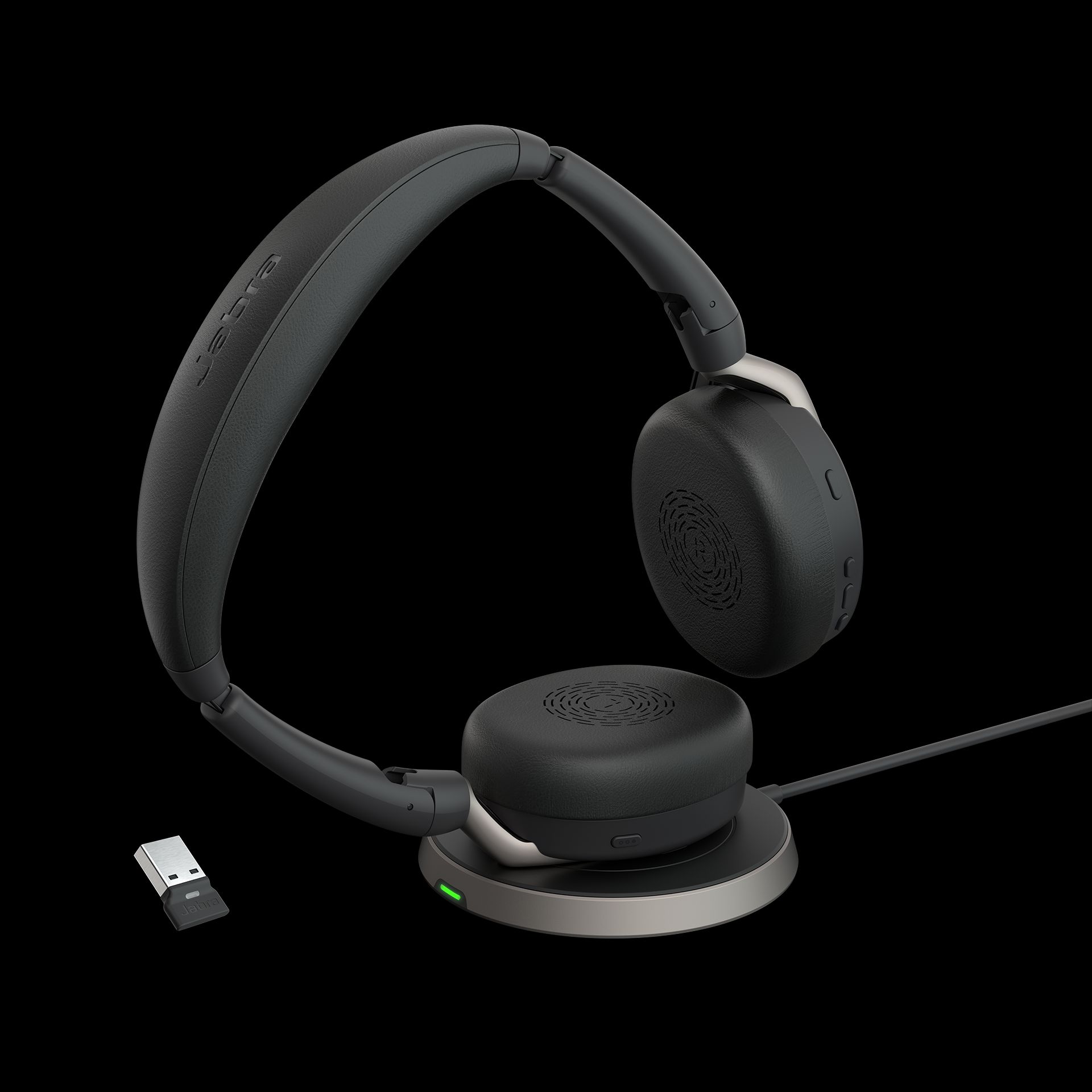 Jabra Evolve2 65 Flex - Link380a MS Stereo (Wireless Charging)