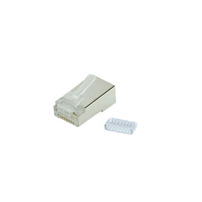 TP-Stecker TP, S-UTP CAT6, 100-Pack, Ohne TüLle, Mit EinfäDelk