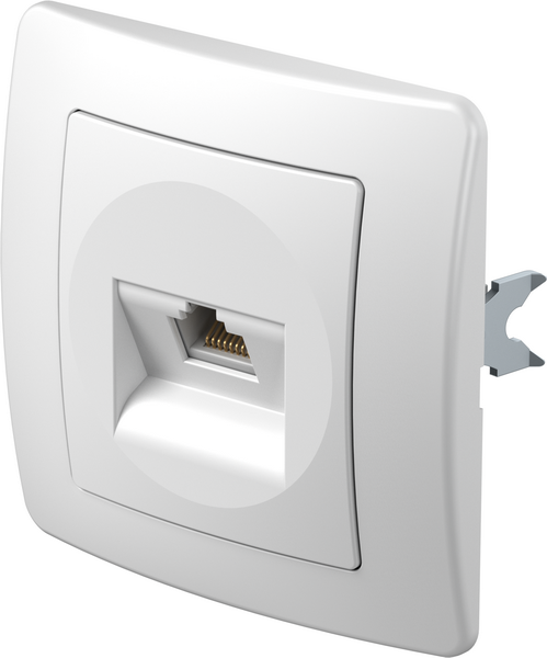 TEM Serie  Ekonomik SOCKET CAT5e KSRJ45 8/8 PW