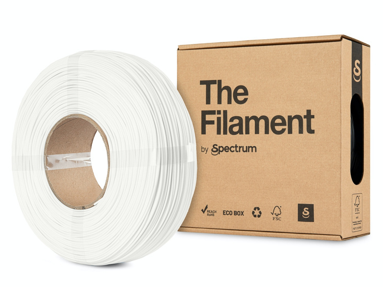 Spectrum Filaments TF-24042 3D printing material Polylactic acid (PLA) White 1 kg