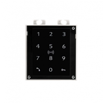 2N Zubehör IP Verso – Touch keypad & RFID reader 125kHz, secured 13.56MHz, NFC, PICard compatible