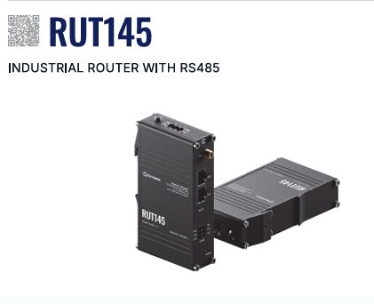 Teltonika RUT145 wireless router Fast Ethernet Single-band (2.4 GHz) Black