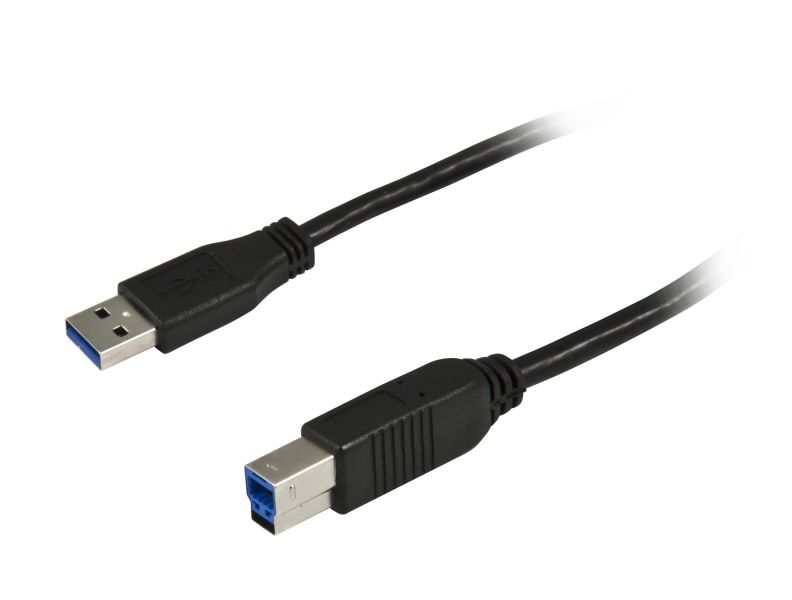 Synergy 21 S215303 USB cable USB 3.2 Gen 1 (3.1 Gen 1) 5 m USB A USB B Black