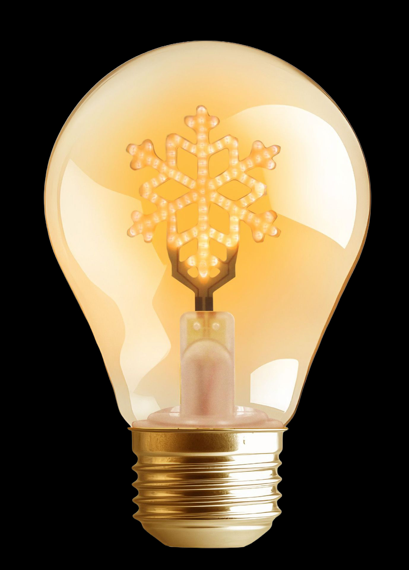Synergy 21 LED Retrofit Deko Bulb XMAS Schneeflocke Aufladbar