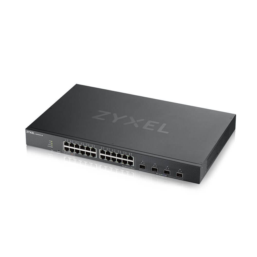 Zyxel XGS1935-28-EU0101F network switch Managed L2+/L3 Gigabit Ethernet (10/100/1000) 1U Black