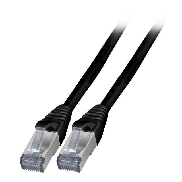 EFB Elektronik K5538SW.3 networking cable Black 3 m Cat6a S/FTP (S-STP)