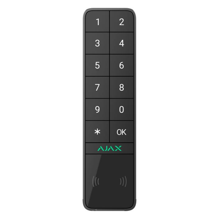 Ajax KeyPad Outdoor Jeweller Black