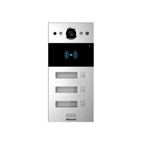 Akuvox Video-TFE R20BX3 Kit On-Wall, three buttons, card reader Akuvox Video-TFE R20BX3 Kit On-Wall, three buttons, card reader
