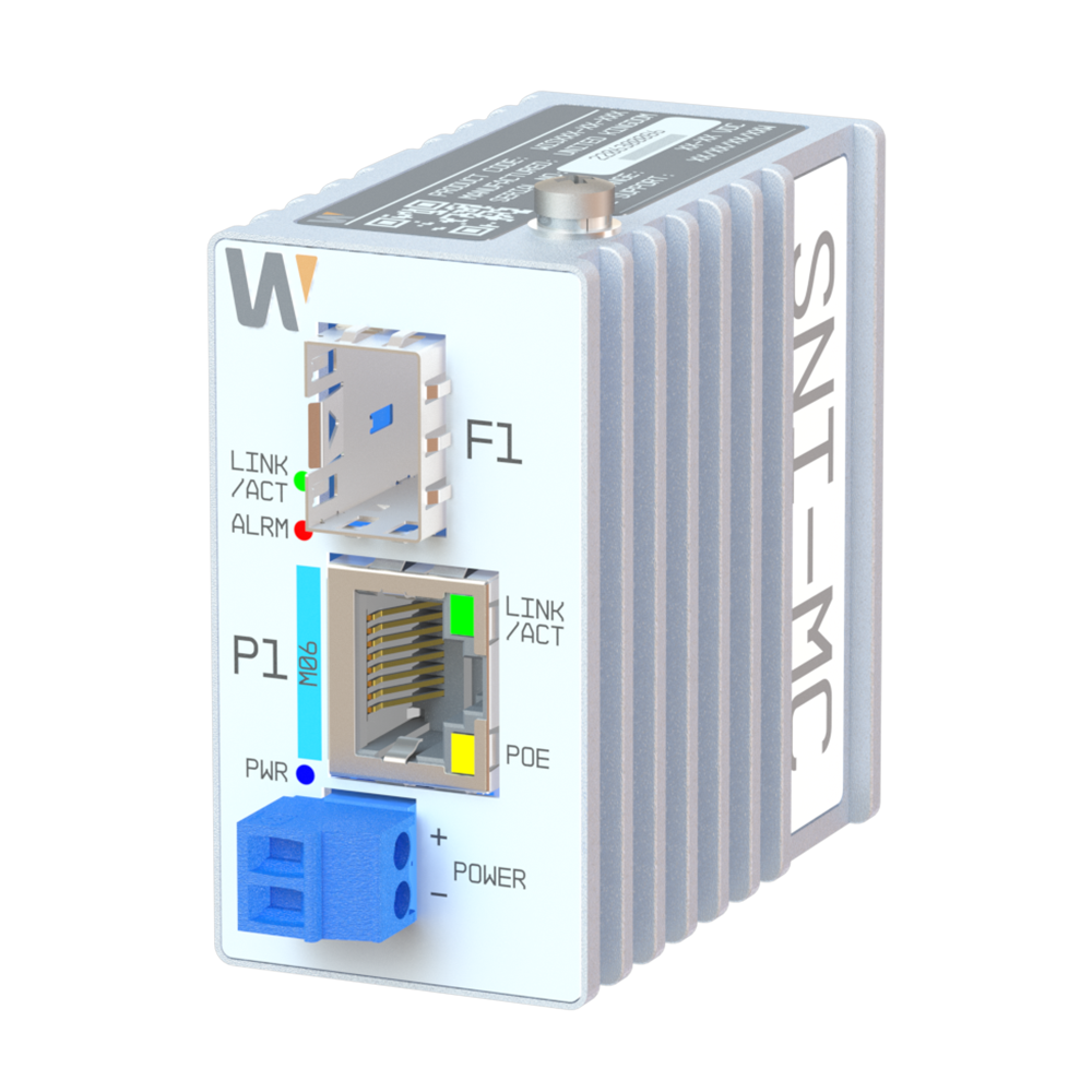 Hanwha SNI-1MC network media converter 100 Mbit/s 1310 nm Multi-mode, Single-mode White