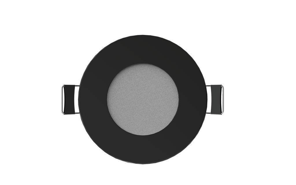 Synergy 21 LED Ultra Slim LED Panel Light V6 3W dual white (CCT) Schwarz 24V