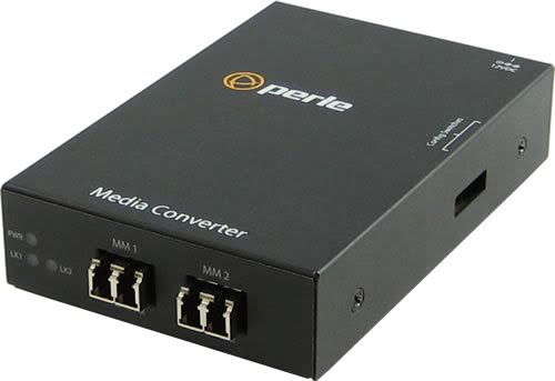 Perle Medien Konverter 1000 LC/LC Multimode 2km