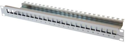 Telegärtner Patchpanel 24xAMJ/AMJ-S-Mod./Kupplung 19" Schwar Telegärtner Patchpanel 24xAMJ/AMJ-S-Mod./Kupplung 19" Schwar
