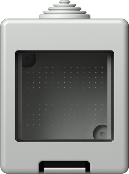 TEM Serie  Modul Aufputzgehäuse IP55 BOX NO CUBOIP55 2M GY
