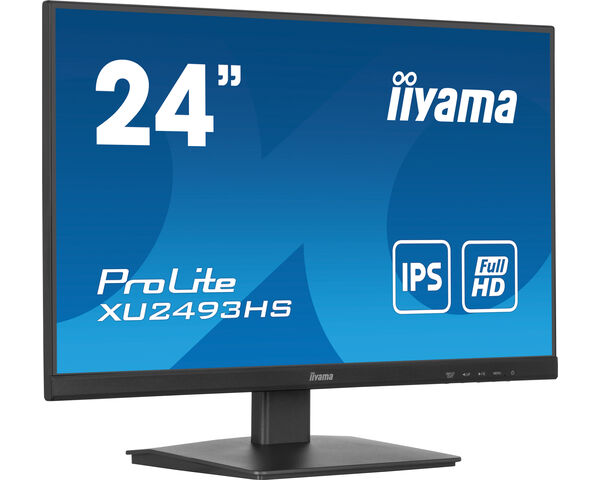 iiyama ProLite XU2493HS-B6 computer monitor 60.5 cm (23.8") 1920 x 1080 pixels Full HD LED Black
