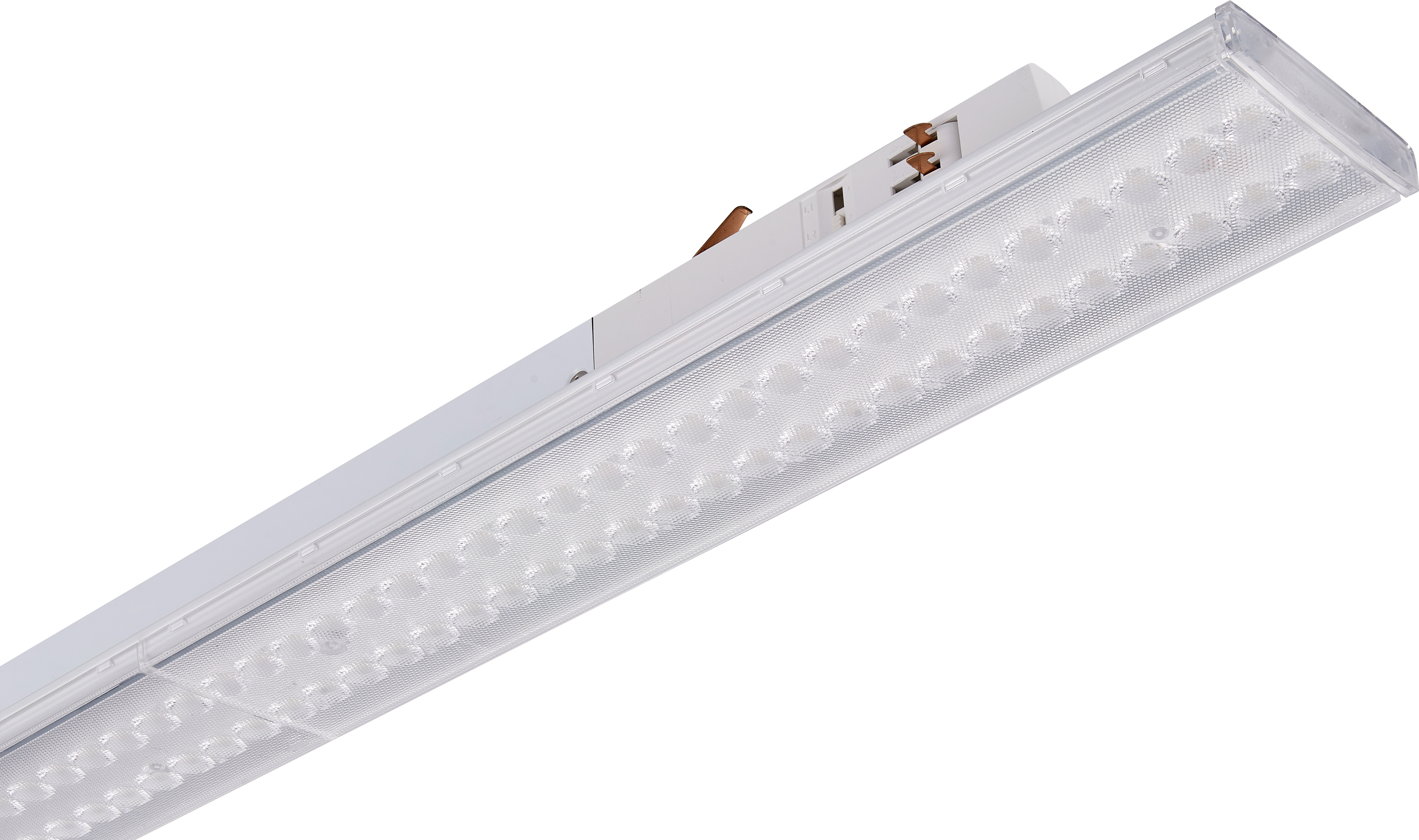 Synergy 21 LED Track-Serie FüR Stromschiene VLG-Serie 35-50W, 90°, CCT, CRI 80 White Single-Sided-Rotation
