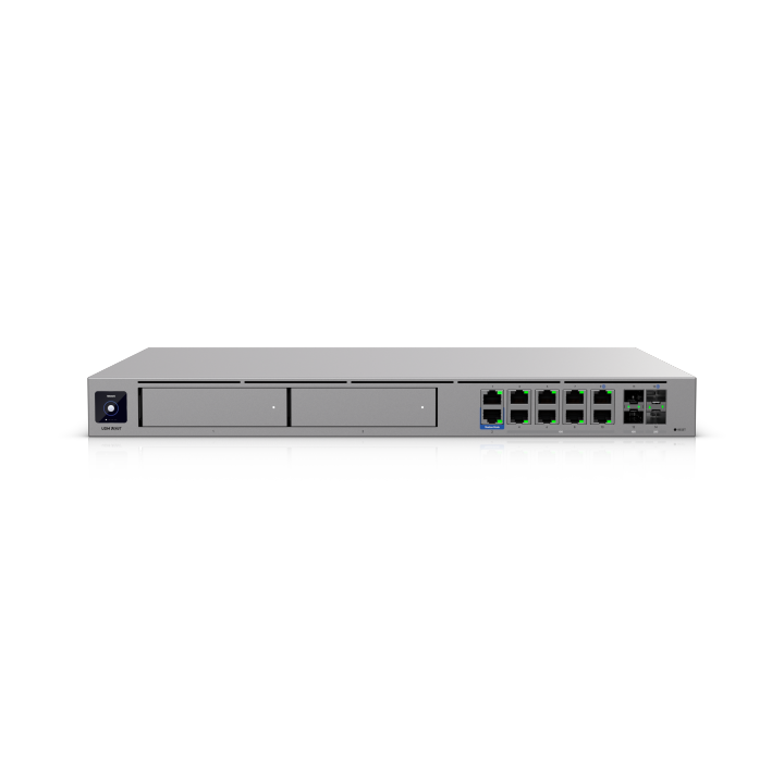Ubiquiti Unifi Dream Machine Beast • UniFi OS Console • Cloud Gateway • VideoNetworkRekorder • 2x SFP28 • 2x SFP+ • 8x 10GbE • 2xGbE • UDM-Beast