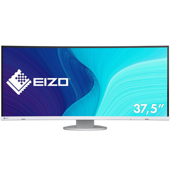 TFT 37,5" EIZO FlexScan EcoView Curved UltraSlim EV3895-BK Monitor weiß, IPS-Panel