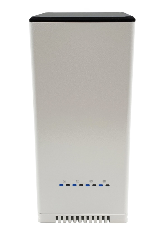 Raspberry 4 SATA NAS Kit für bis zu 4 Festplatten 2,5 Zoll, (4TB max. pro HDD, SSD ca. 32TB)