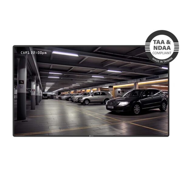 AG Neovo TTN-5501 Signage Display 139.7 cm (55") LED 400 cd/m² 4K Ultra HD Black