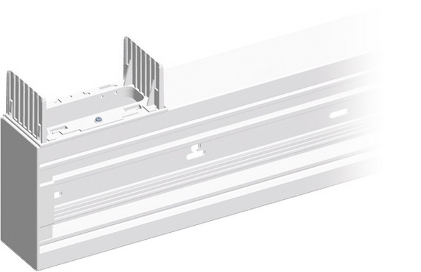 TEM Serie  Modul Brüstungskanal L-BEND MA130x65 PW