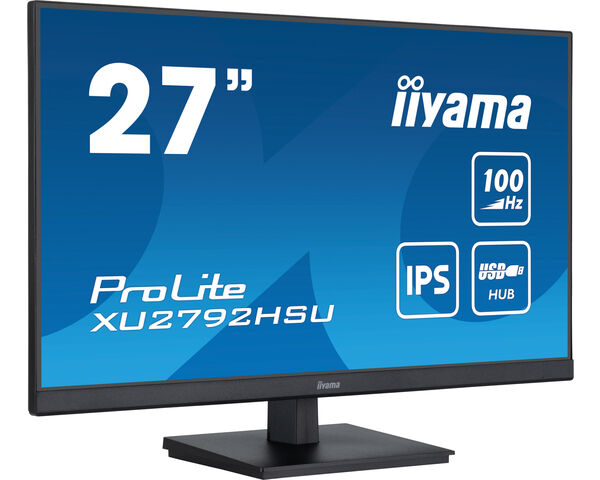 iiyama ProLite XU2792HSU-B6 computer monitor 68.6 cm (27") 1920 x 1080 pixels Full HD LED Black