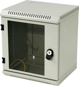 Triton 10"Wandgehäuse, 6HE, 1-teilig, Schwarz, Triton 10"Wandgehäuse, 6HE, 1-teilig, Schwarz,