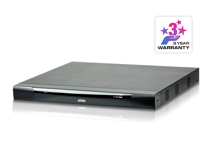 ATEN 16-Port 5-Bus CAT5e/6 KVM Over IP Switch, with Audio & Virtual Media Support