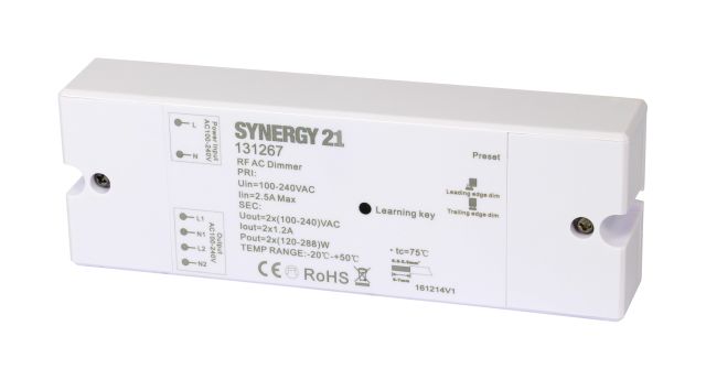 Synergy 21 LED Controller EOS 05 AC - Triac Synergy 21 LED Controller EOS 05 AC - Triac