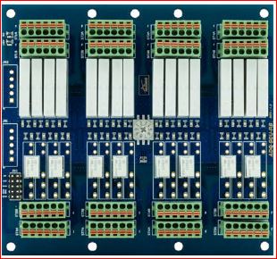 ALLDAQ ADQ-SCU-RB-16/8 (V1.3) / Relaisboard für Signal Conditioning Unit (SCU)