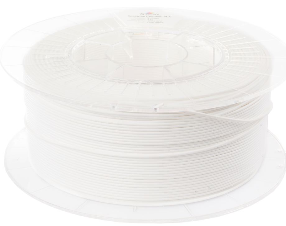 Spectrum 3D Filament / PLA Premium / 1,75mm / Polar White / Weiß / 1kg Spectrum 3D Filament / PLA Premium / 1,75mm / Polar White / Weiß / 1kg