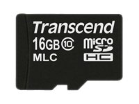 Transcend Micro SDHC 16GB MicroSDHC MLC Class 10