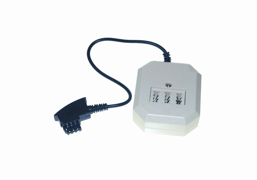 Kabel TK TAE-Adapter, TAE-F-Stecker/NFF-Buchsen, 20cm Kabel Kabel TK TAE-Adapter, TAE-F-Stecker/NFF-Buchsen, 20cm Kabel