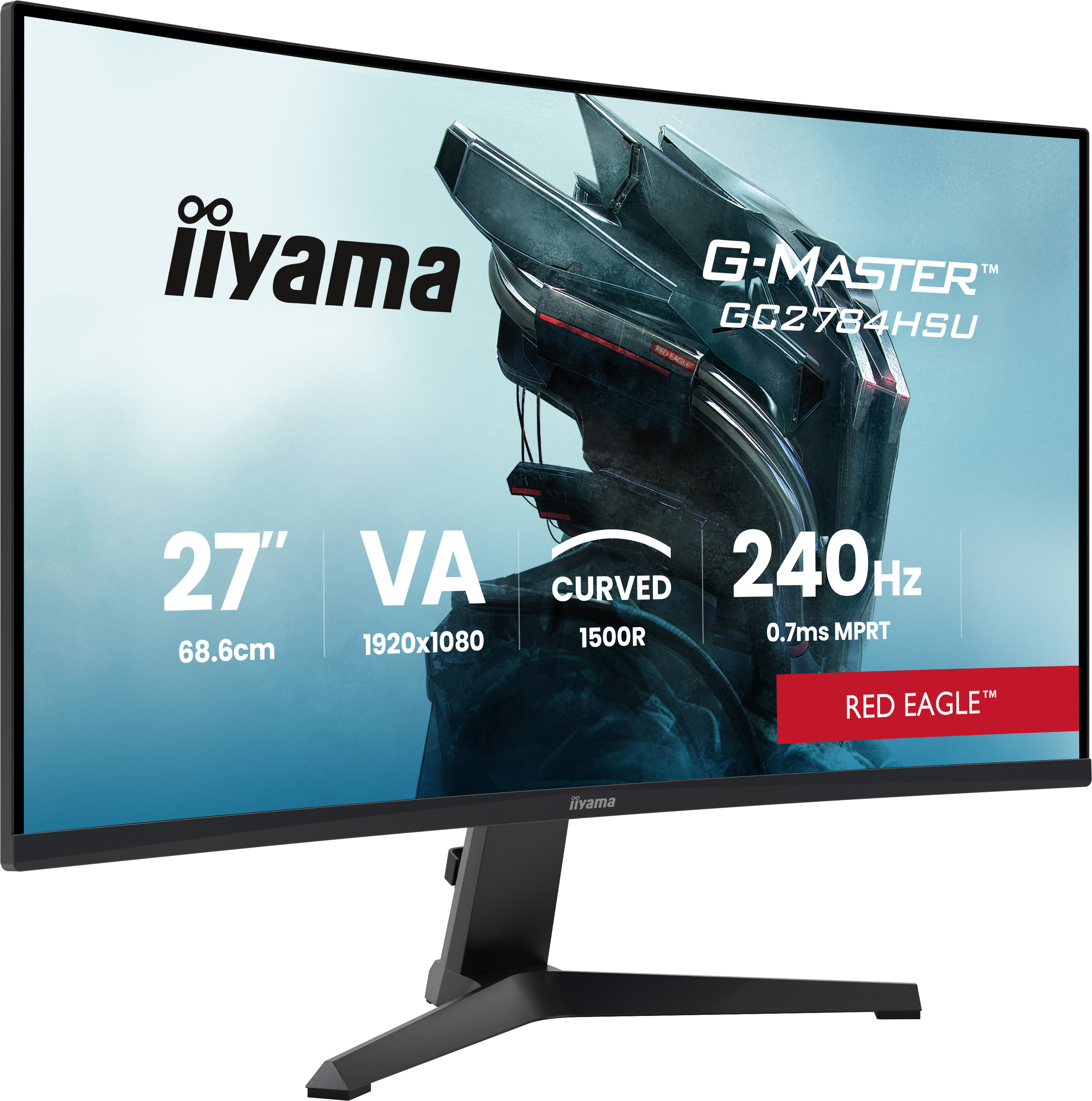 iiyama G-MASTER GC2784HSU-B1 27" 240H computer monitor 68.6 cm (27") 1920 x 1080 pixels Black