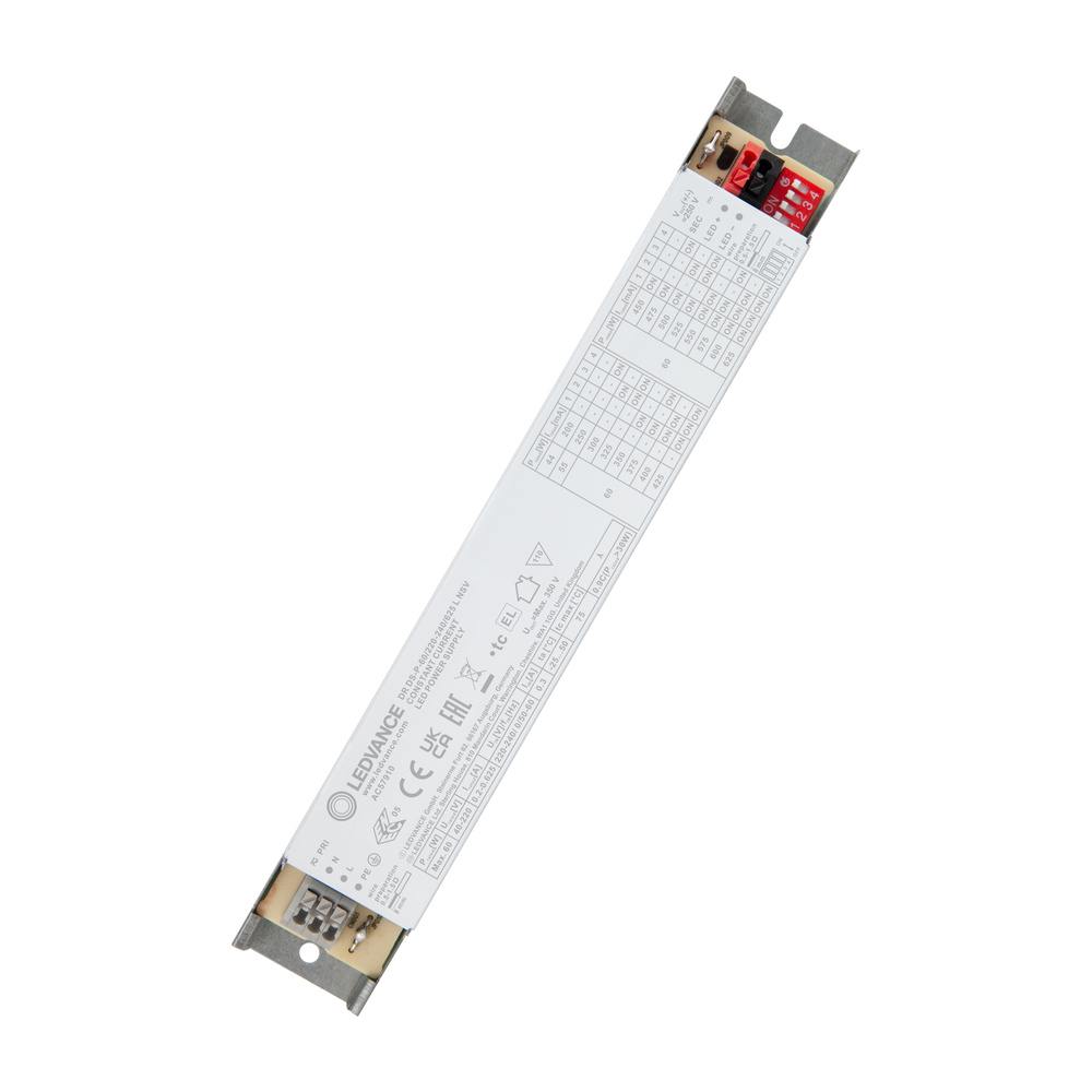 LEDVANCE LED DRIVER DIP-SWITCH LINEAR 60/220-240/625 L NSV