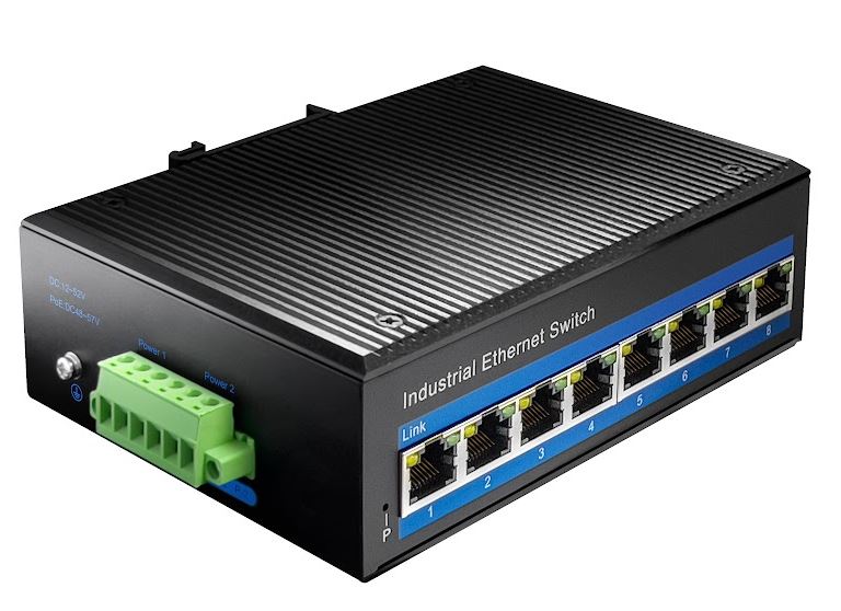 Cudy IF1008 network switch Unmanaged Gigabit Ethernet (10/100/1000) Black