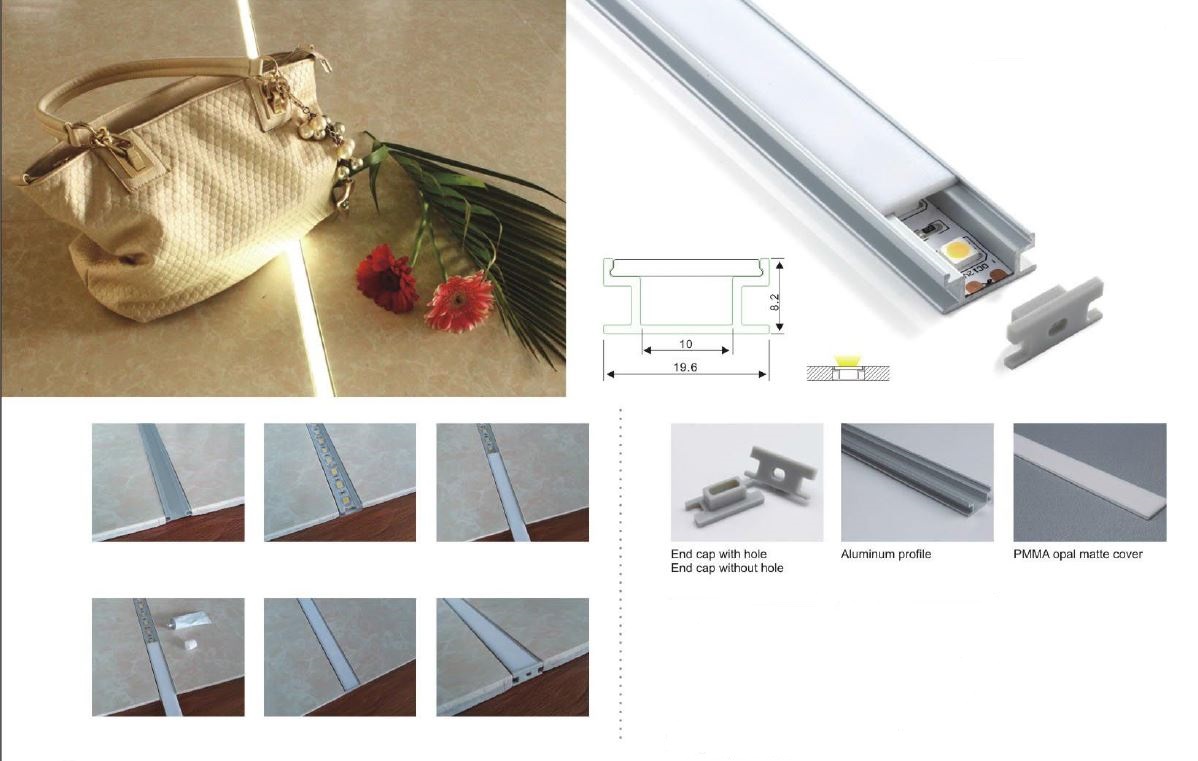 Synergy 21 LED U-Profil 200cm, ALU009