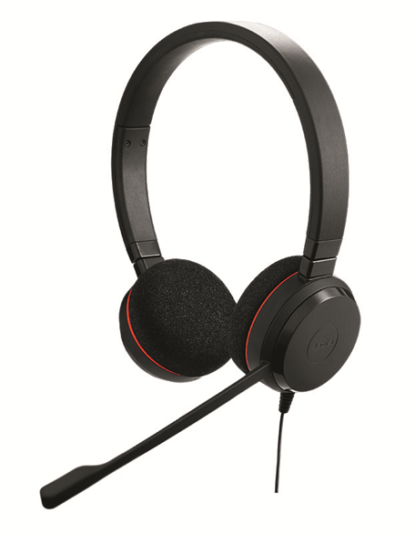 Jabra Evolve 20 UC Duo USB ÜBerkopfbüGelmodel