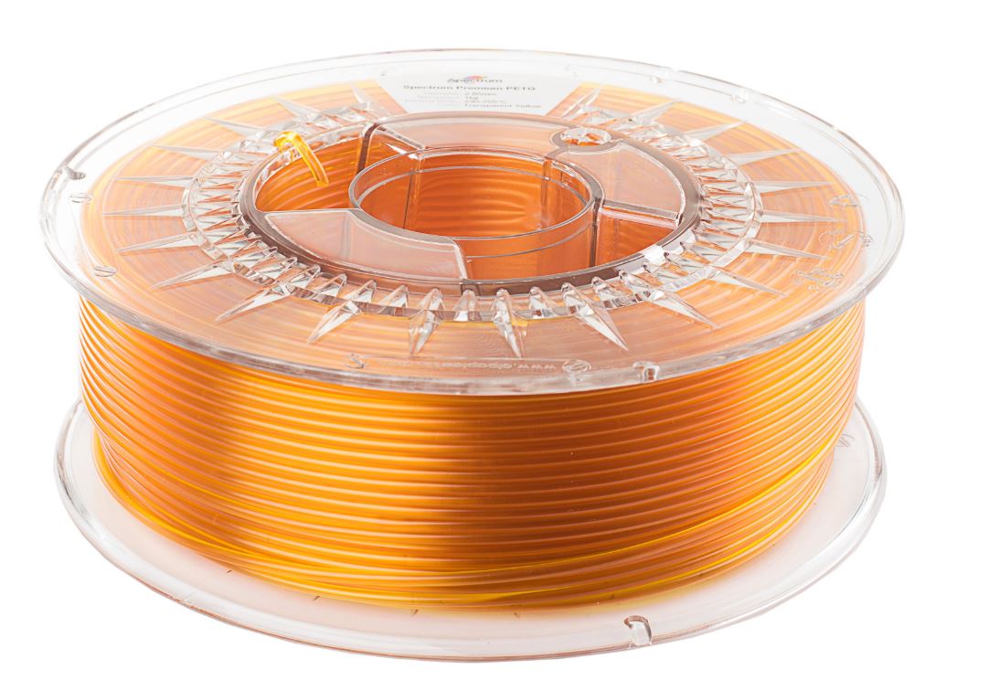 Spectrum 3D Filament PETG 2.85mm TRANSPARENT Gelb 1kg