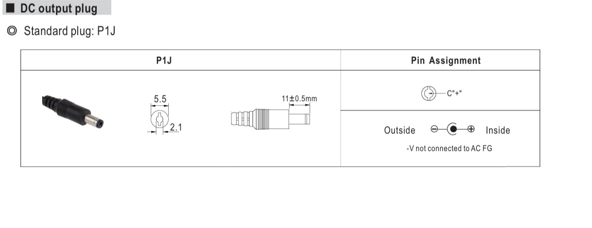 MEANWELL Netzteil - 24V  60W