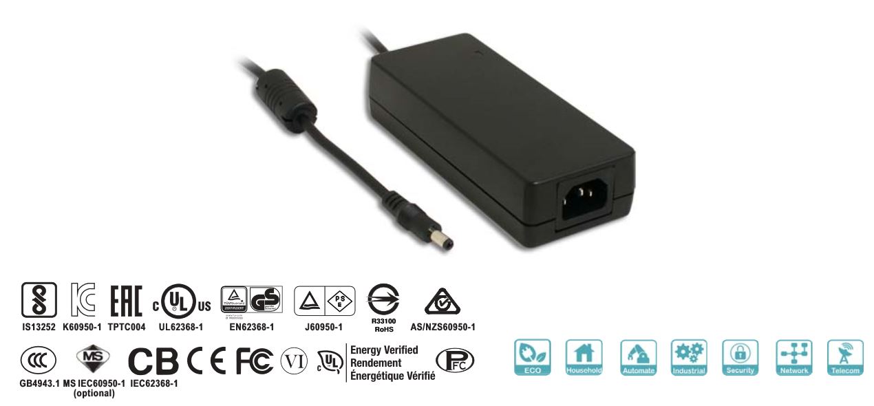 MEANWELL - GST60A12-P1J