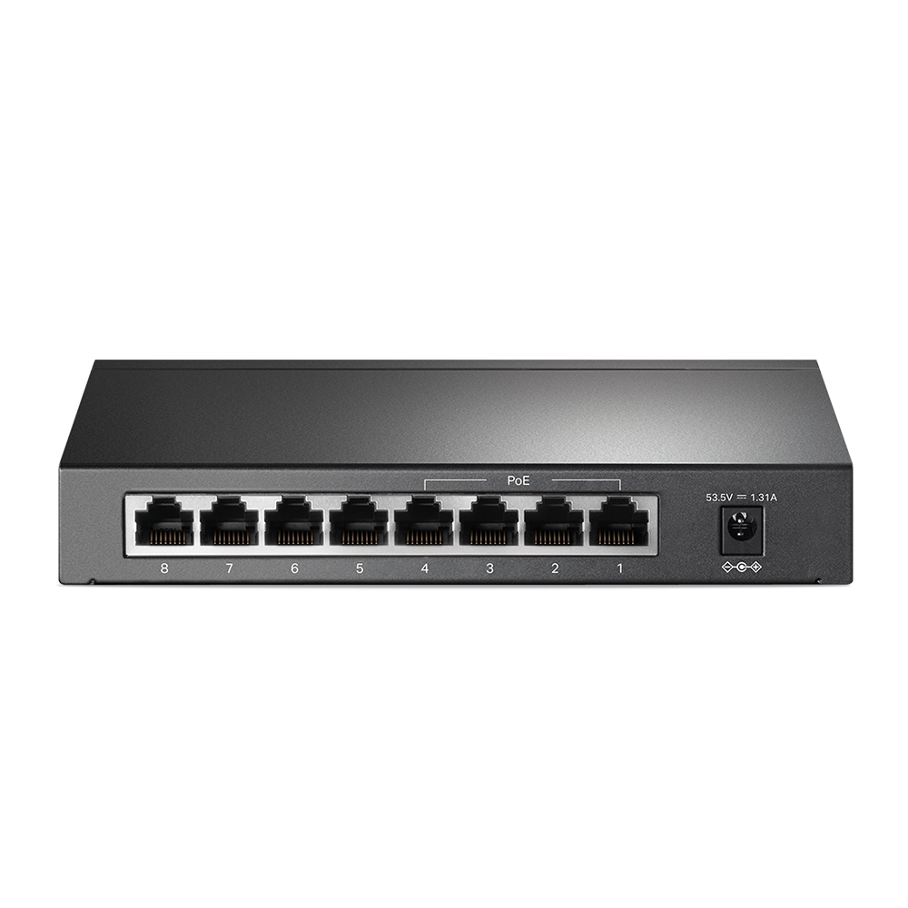 TP-Link - TL-SF1008P - 8-Port 10/100 Mbps Desktop Switch with 4-Port P
