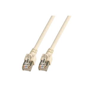 Patchkabel RJ45, CAT5e 100Mhz, 0.15m Grau, S-FTP(SF/UTP)