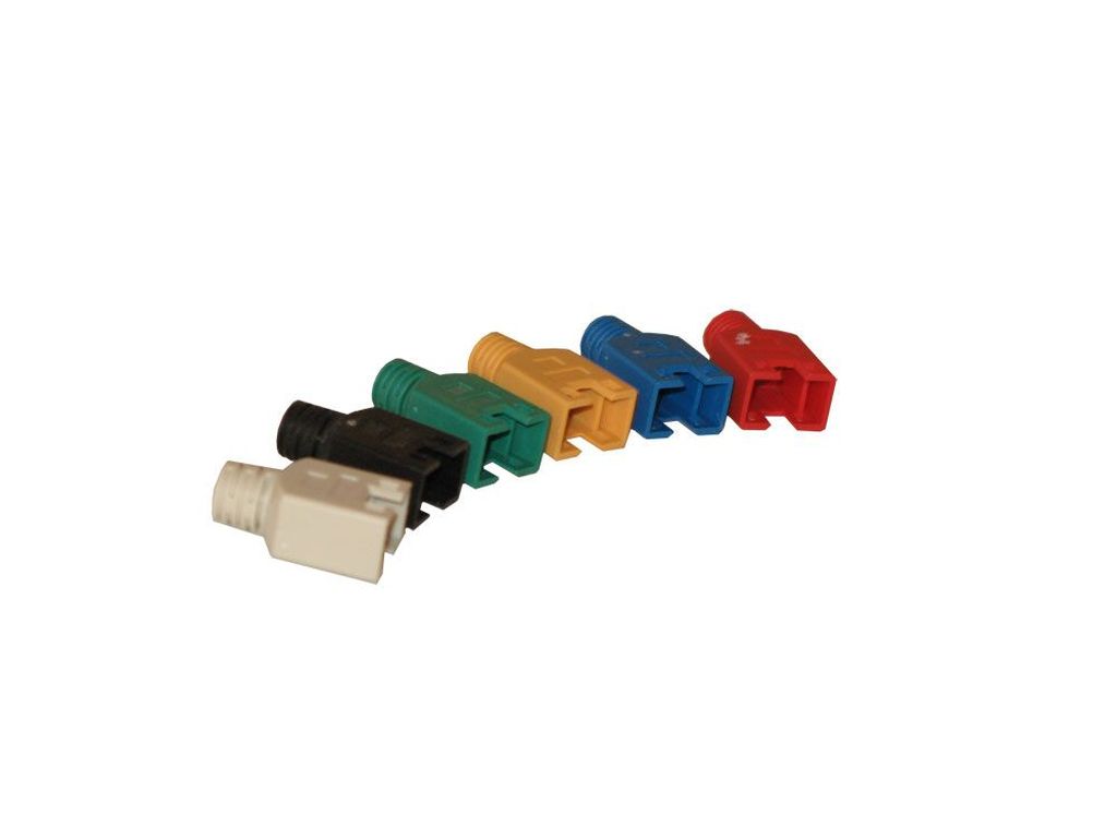 TP-Stecker STP Hirose-OEM,zbh.Tülle,Schwarz, 100Pack, OD 6mm,