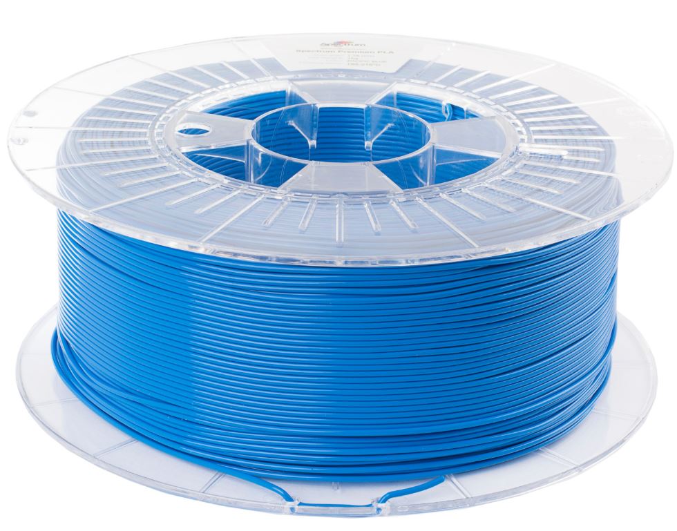 Spectrum 3D Filament / PLA Premium / 1,75mm / Pacific Blue / Blau / 1kg Spectrum 3D Filament / PLA Premium / 1,75mm / Pacific Blue / Blau / 1kg