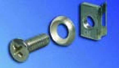 Vertiv(Knürr) zub.Befestigungsset T-Nut M5, groß,  50-Pack, mit Rosette