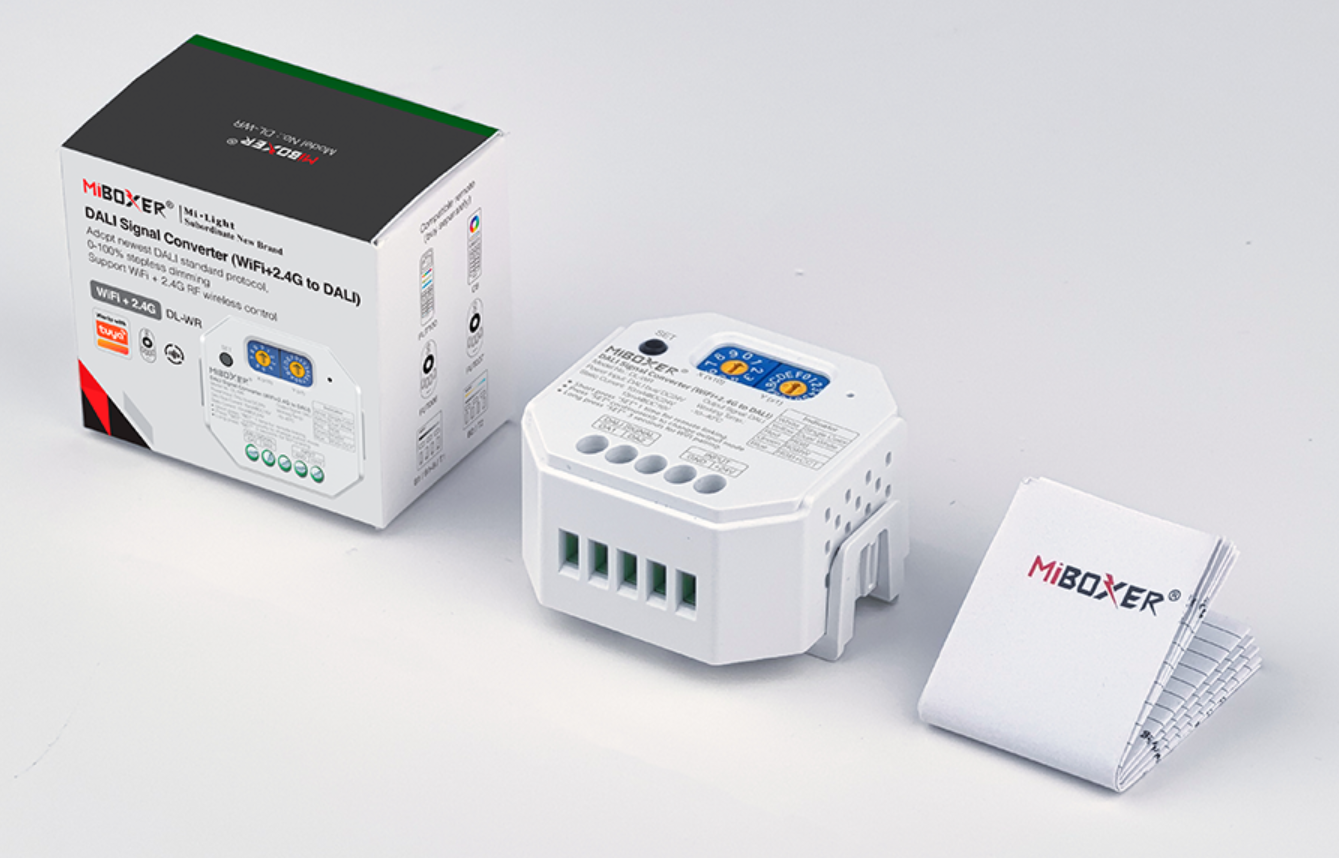 MiBoxer DL-WR DALI Signalwandler WiFi + 2,4GHz zu DALI